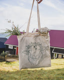Tote Bag - Flower Crown Sheep
