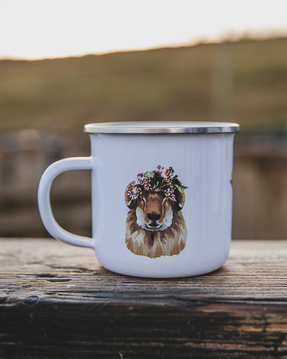 Elias Enamel Mug